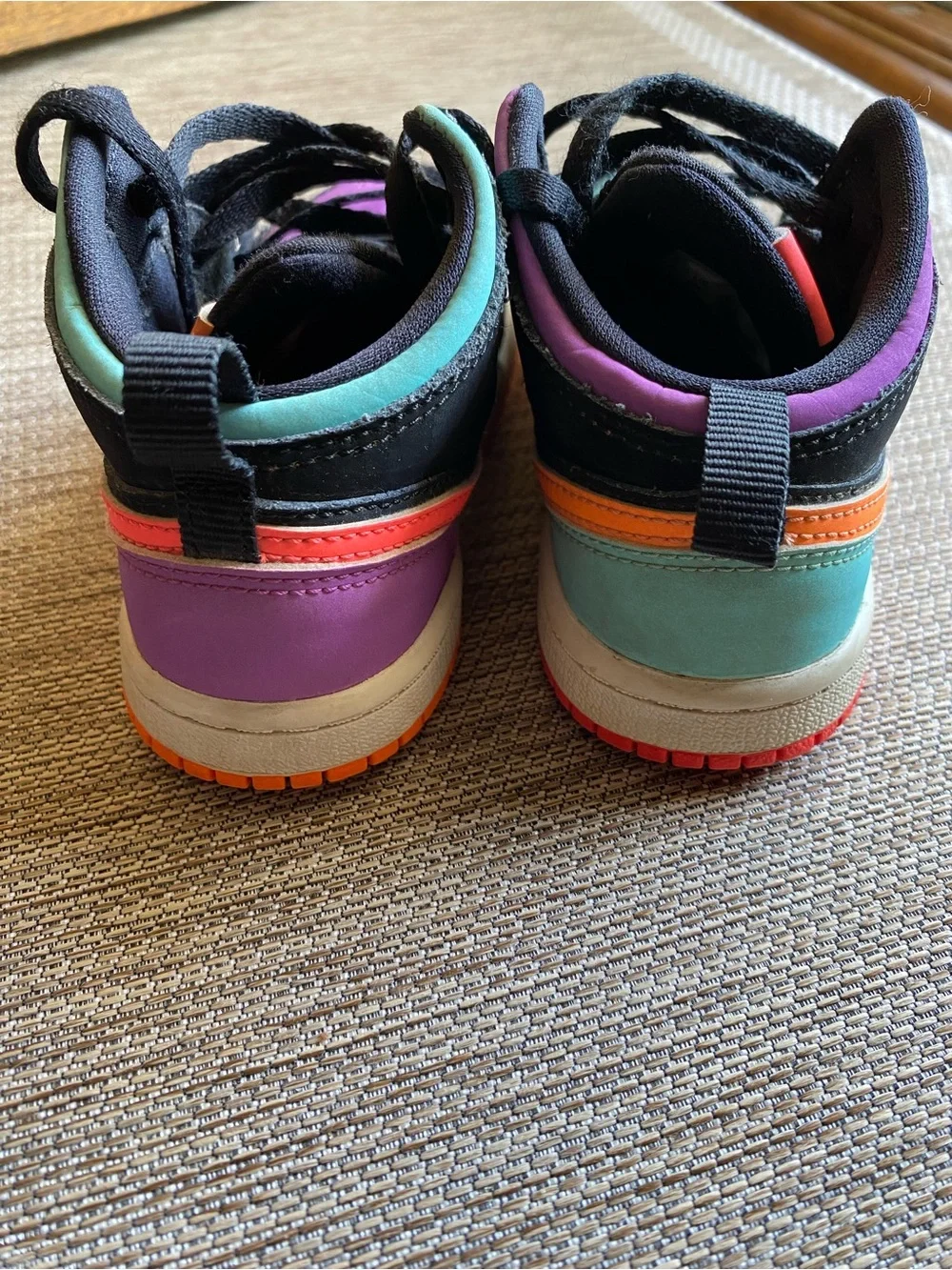 Jordan 1 Mid Kids size 9 High-Top Sneakers